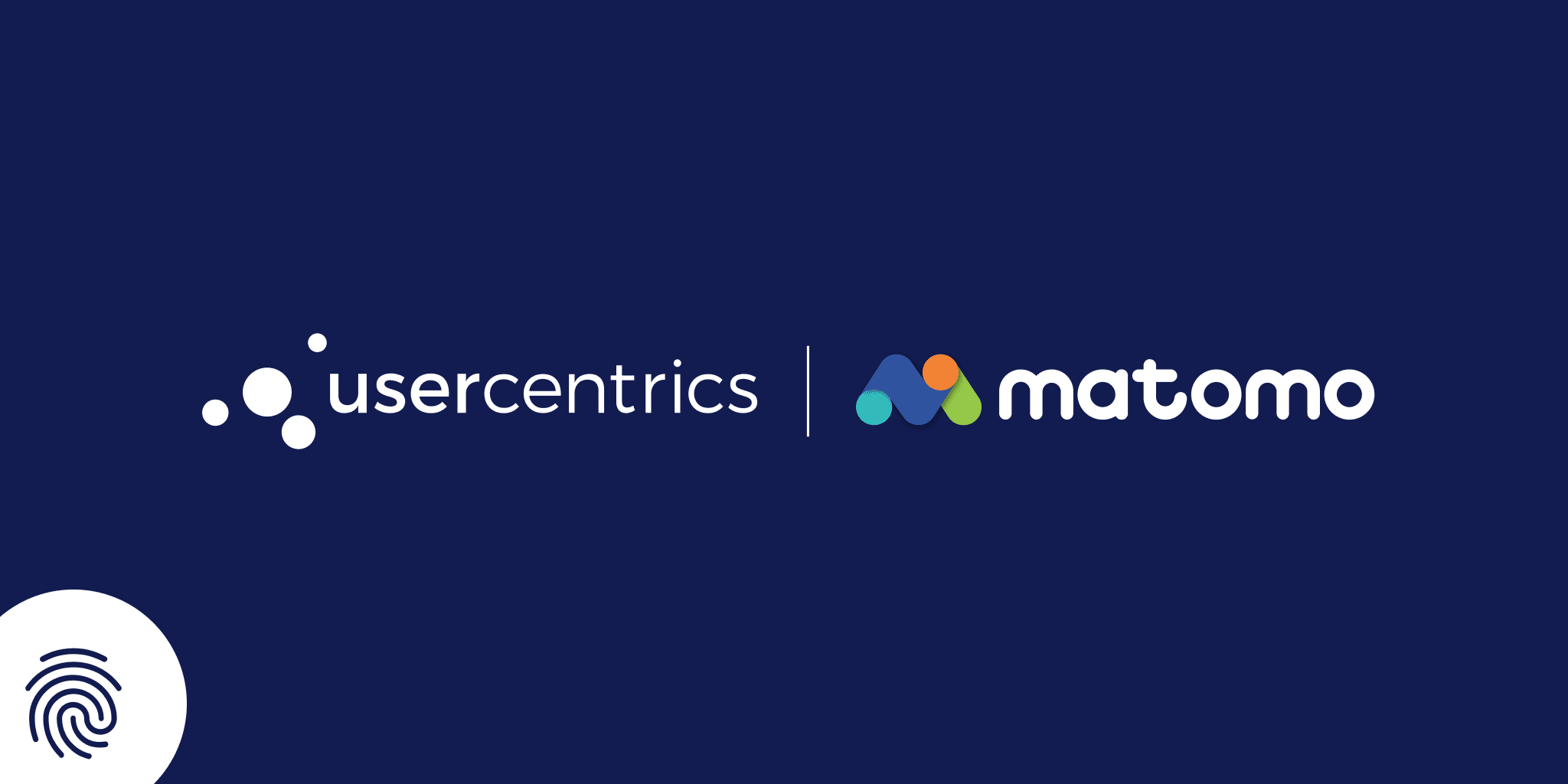 Usercentrics und Matomo Logos nebeneinander