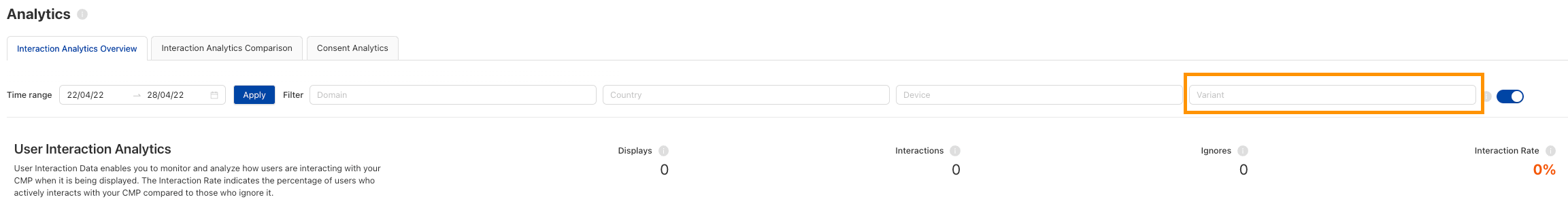 Interaction Analytics Overview