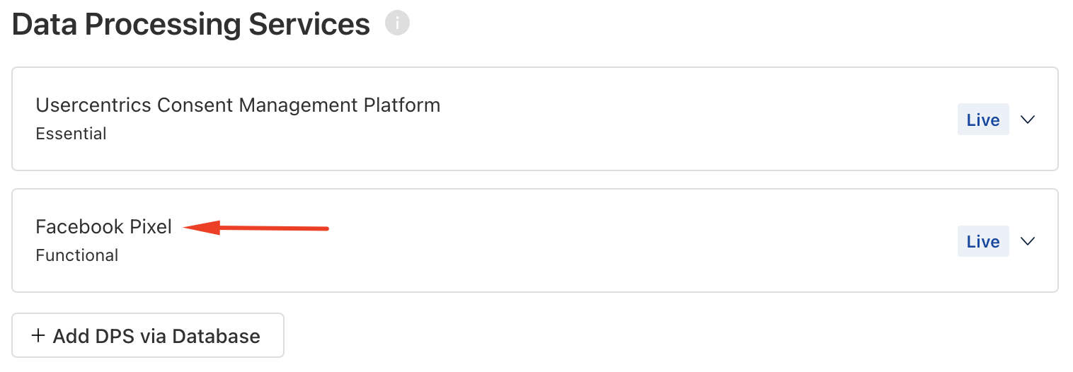 Example of Data Processing Service in Admin Interface