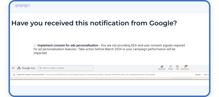 Have you received this notification from Google?